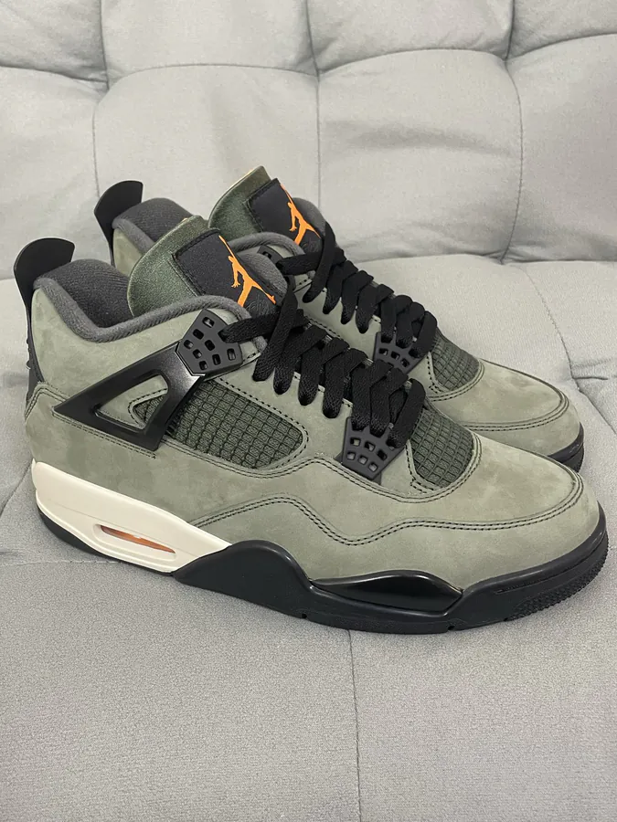 UNDEFEATED X Air 4 Retro Basketball Shoes Men's