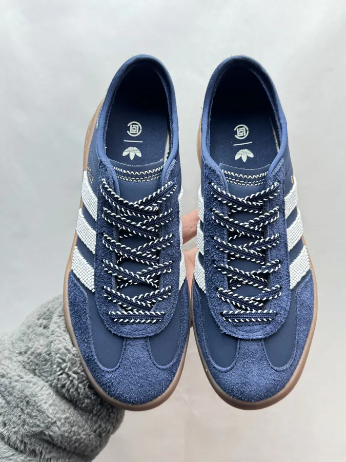 CLOT x adidas Originals Gazelle Blue
