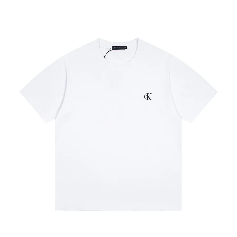 Cain Klein Men's and Women's Casual Round Neck Short Sleeve