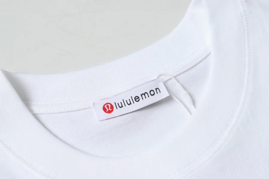 Lululemon 25ss Small Logo Print Short Sleeve T Shirt