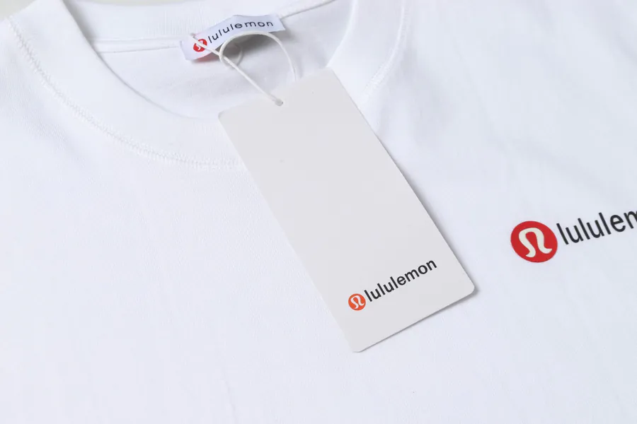 Lululemon 25ss Small Logo Print Short Sleeve T Shirt