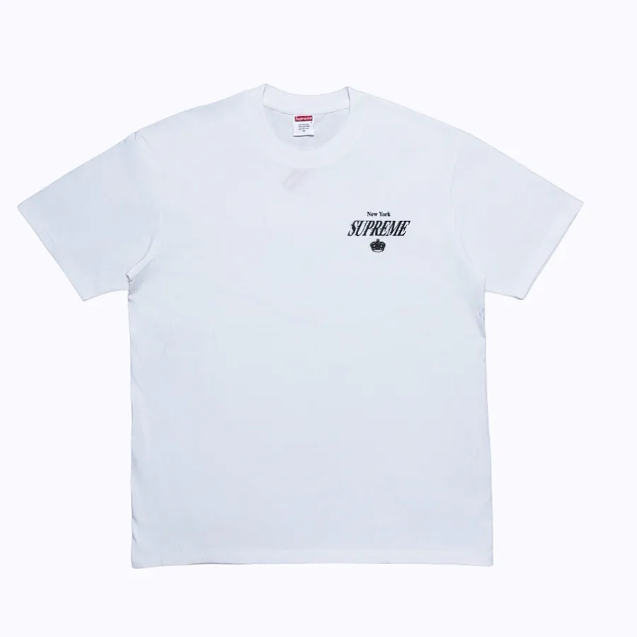 Supreme Print Round Neck T Shirt, Unisex