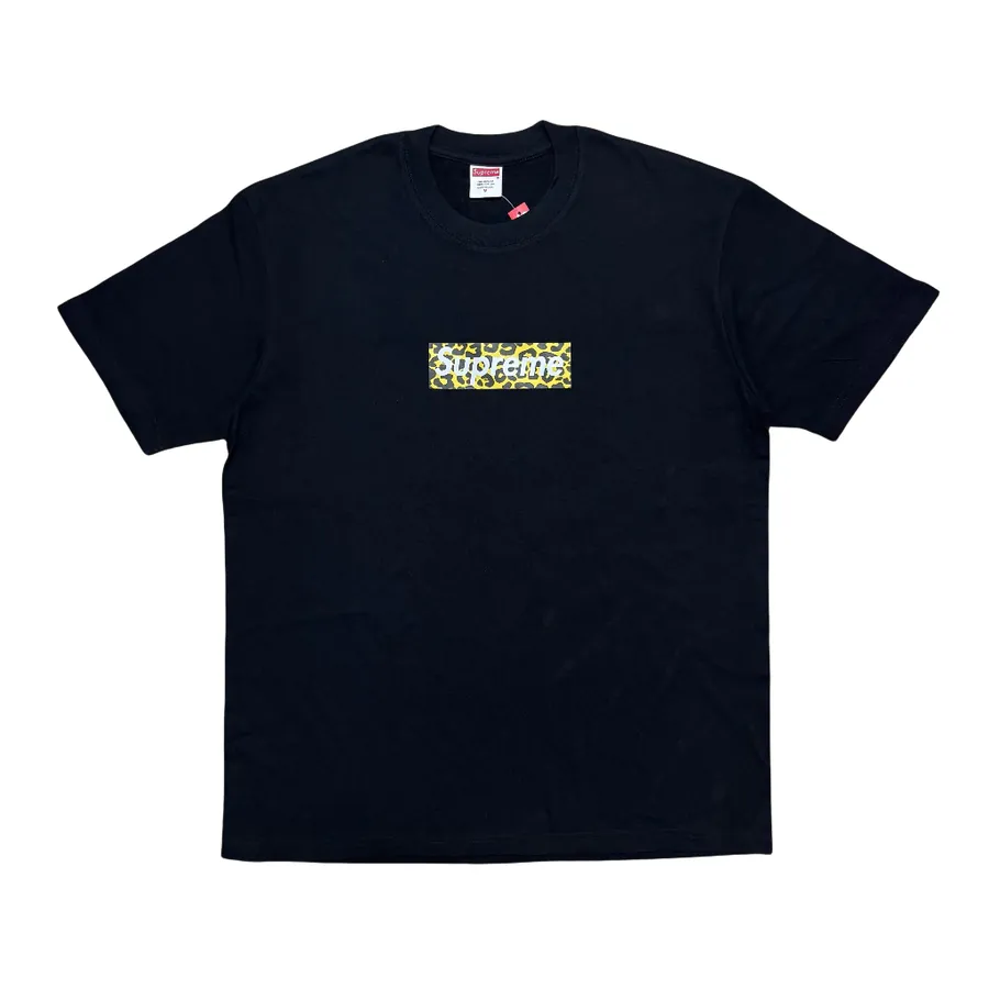 Supreme SS24 Shanghai Limited Leopard Print Box Logo T Shirt