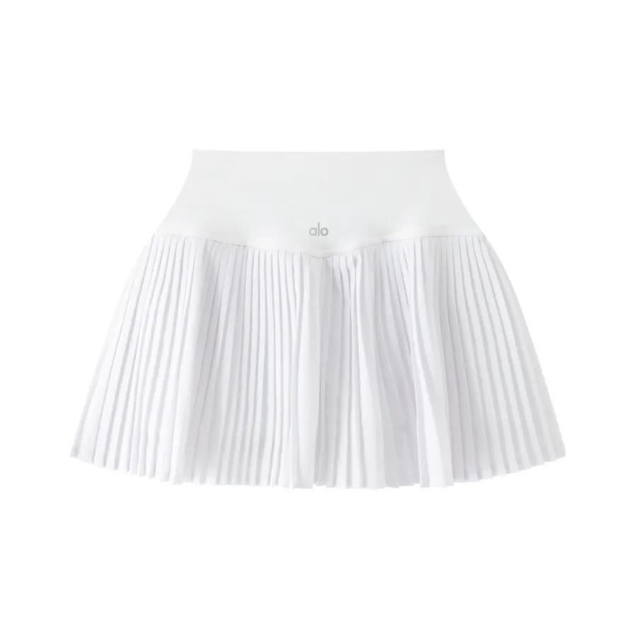 Original A024#P118 Premium Quality ALO 25 Spring Summer Tennis Yoga Pleated Dress