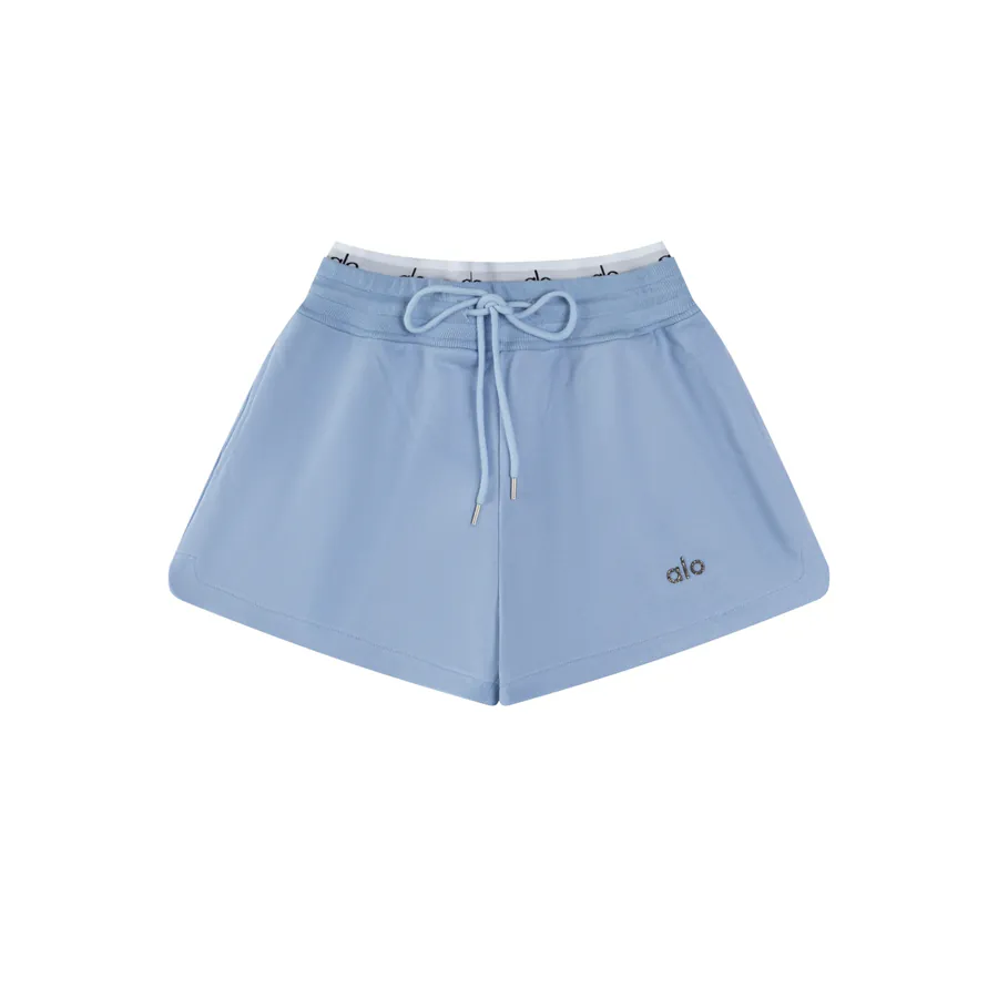 Original ALO 25 Spring Summer A Line Dye Multicolor Mini Skirt