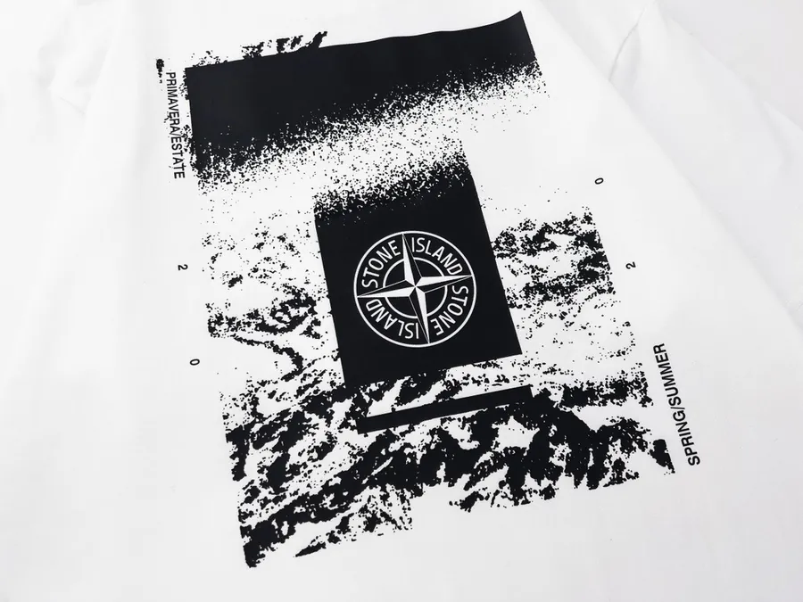 Stone Island Summer Limited Edition Tokyo Print Short Sleeve T Shirt