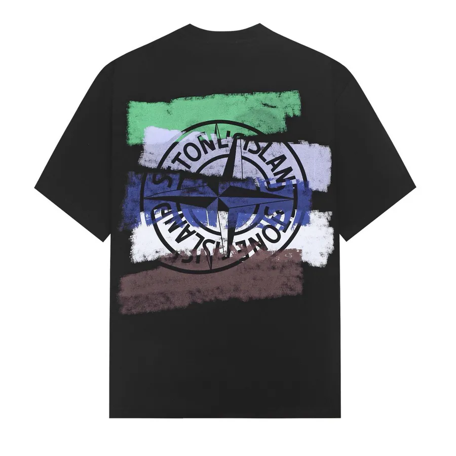 Stone Island Summer Limited Edition Print Short Sleeve T Shirt