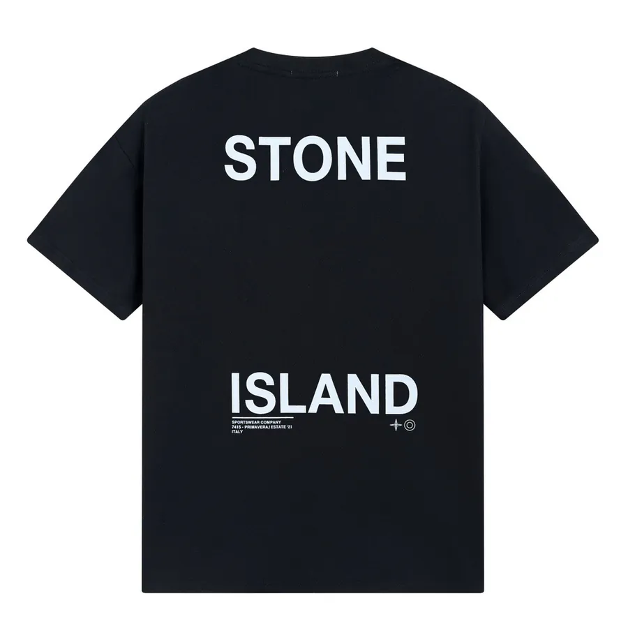 Stone Island Summer Limited Edition Tokyo Print Short Sleeve T Shirt