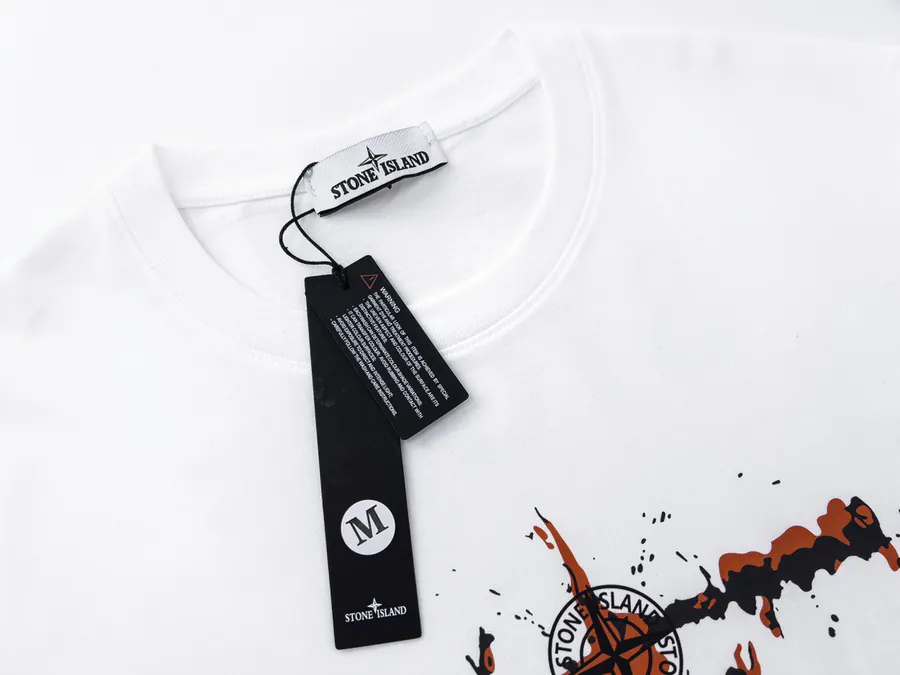 Stone Island Summer Limited Edition Tokyo Print Short Sleeve T Shirt