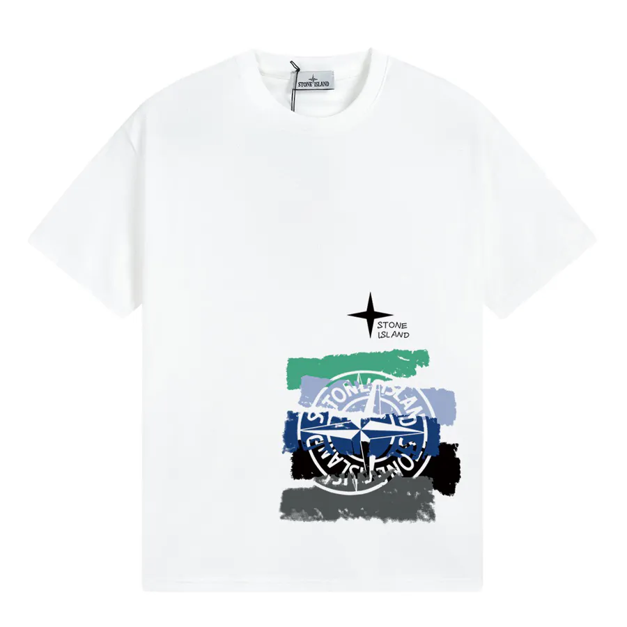 Stone Island Summer Limited Edition Tokyo Print Short Sleeve T Shirt