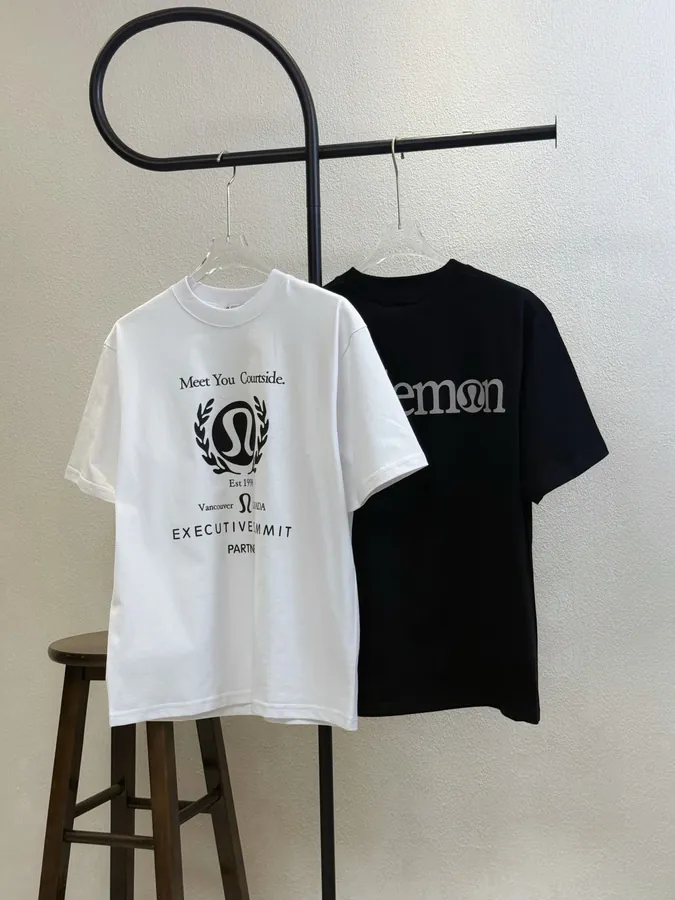 Lululemon Original Logo Print Oversized T Shirt