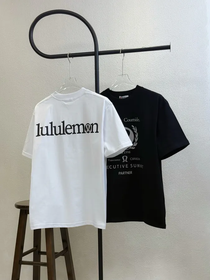 Lululemon Original Logo Print Oversized T Shirt