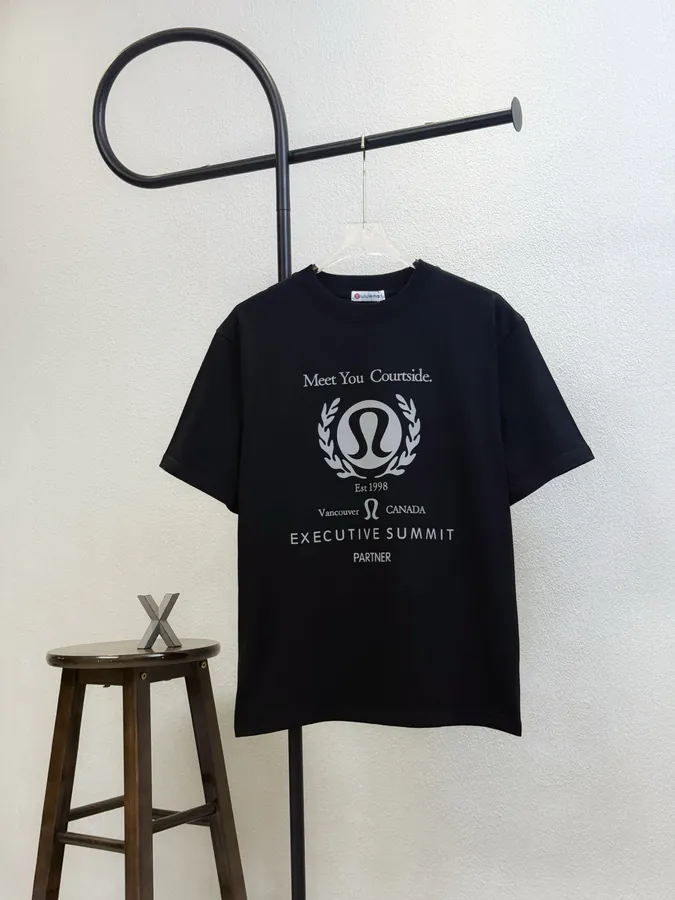 Lululemon Original Logo Print Oversized T Shirt