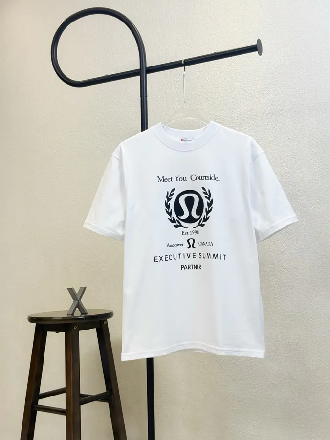Lululemon Original Logo Print Oversized T Shirt