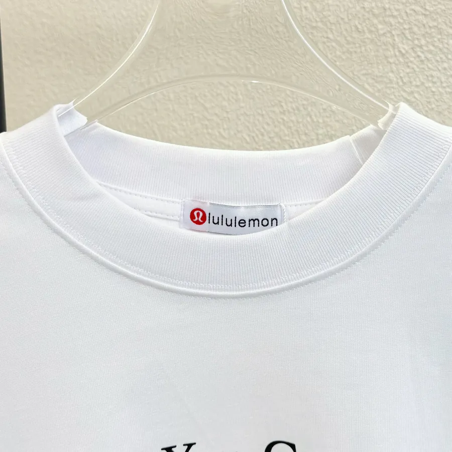 Lululemon Original Logo Print Oversized T Shirt