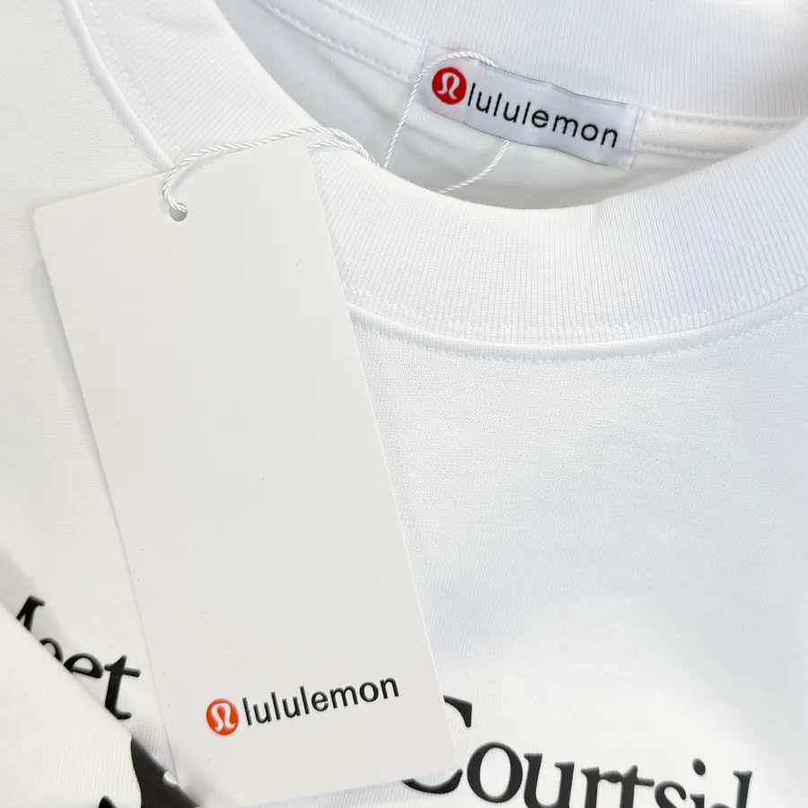 Lululemon Original Logo Print Oversized T Shirt