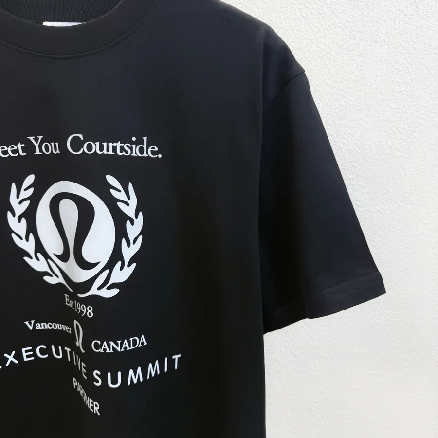 Lululemon Original Logo Print Oversized T Shirt