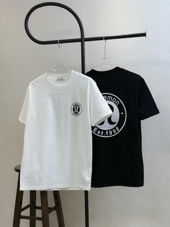 Lululemon Original Label Letter Print Oversized T Shirt