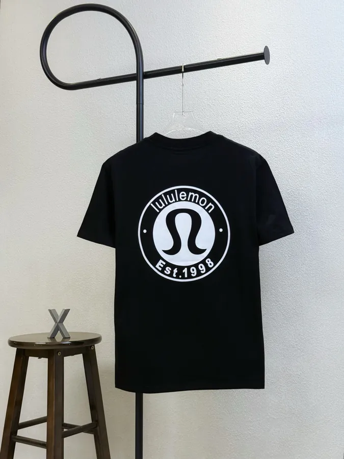 Lululemon Original Label Letter Print Oversized T Shirt