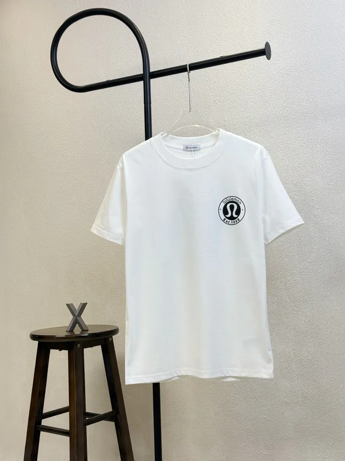 Lululemon Original Label Letter Print Oversized T Shirt