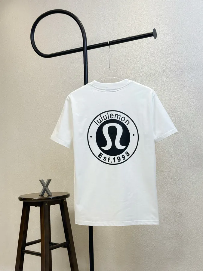 Lululemon Original Label Letter Print Oversized T Shirt