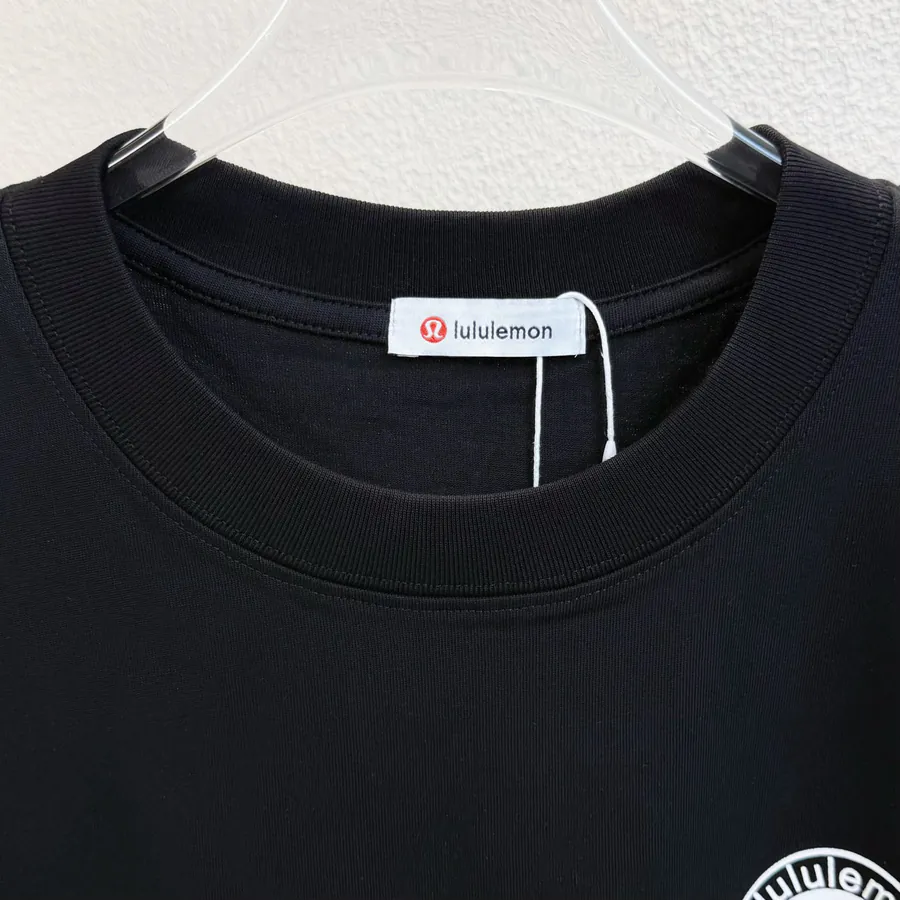 Lululemon Original Label Letter Print Oversized T Shirt