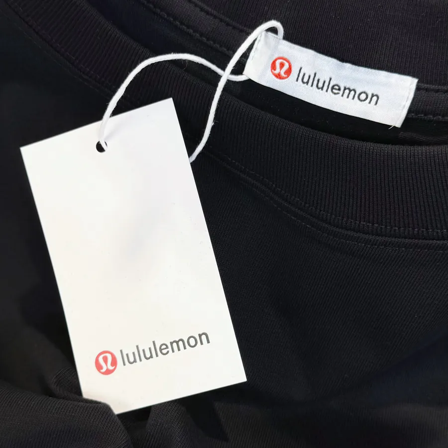 Lululemon Original Label Letter Print Oversized T Shirt