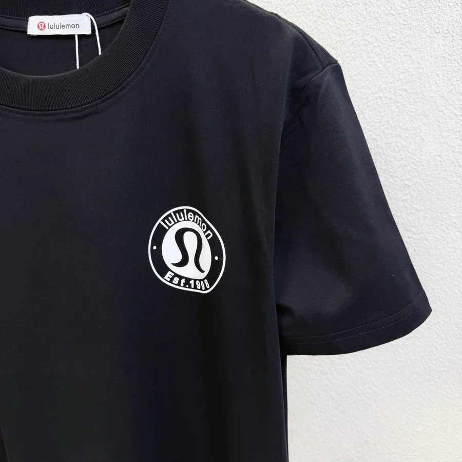 Lululemon Original Label Letter Print Oversized T Shirt