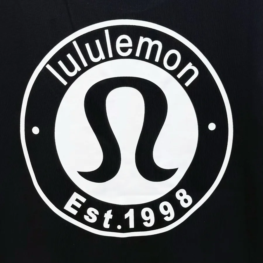 Lululemon Original Label Letter Print Oversized T Shirt