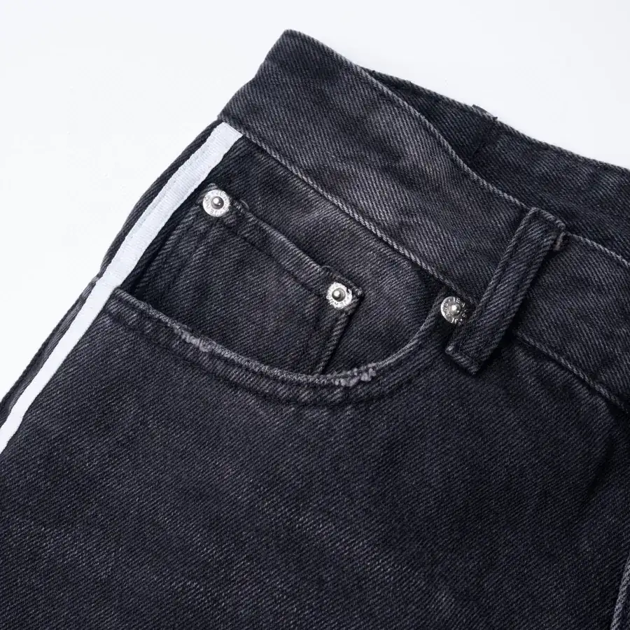 X Collaboration Triple Bar Wide Leg Pants