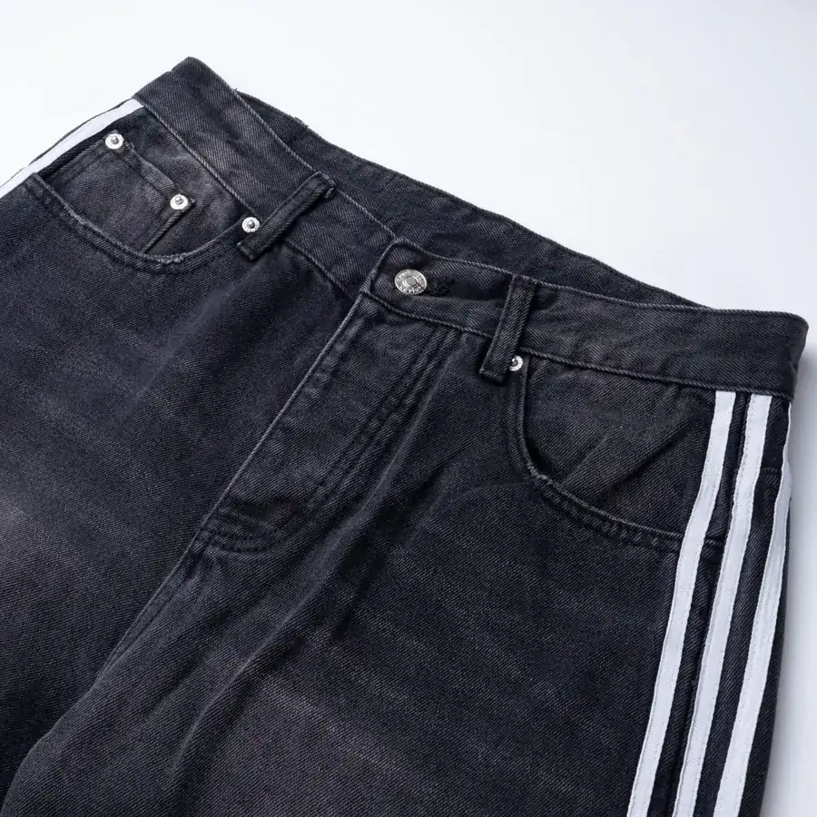 X Collaboration Triple Bar Wide Leg Pants