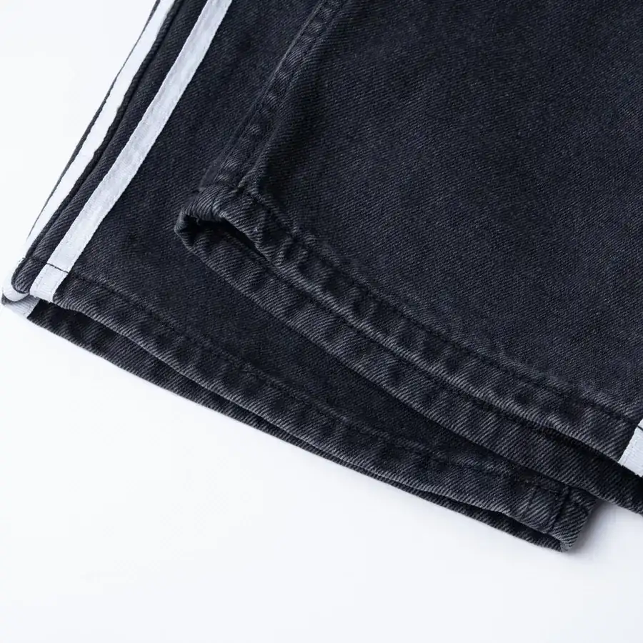 X Collaboration Triple Bar Wide Leg Pants