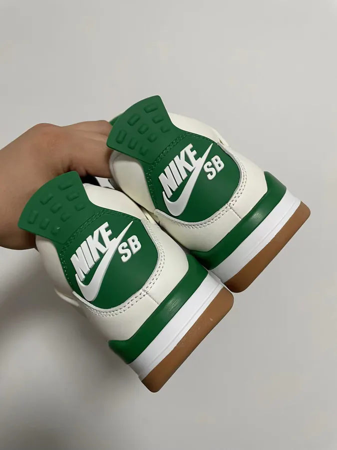 SB x Air 4 Green White Authentic Original