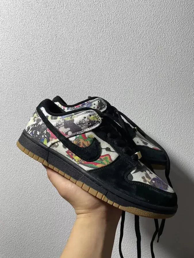 Supreme x Nike SB Dunk Low Black and Color