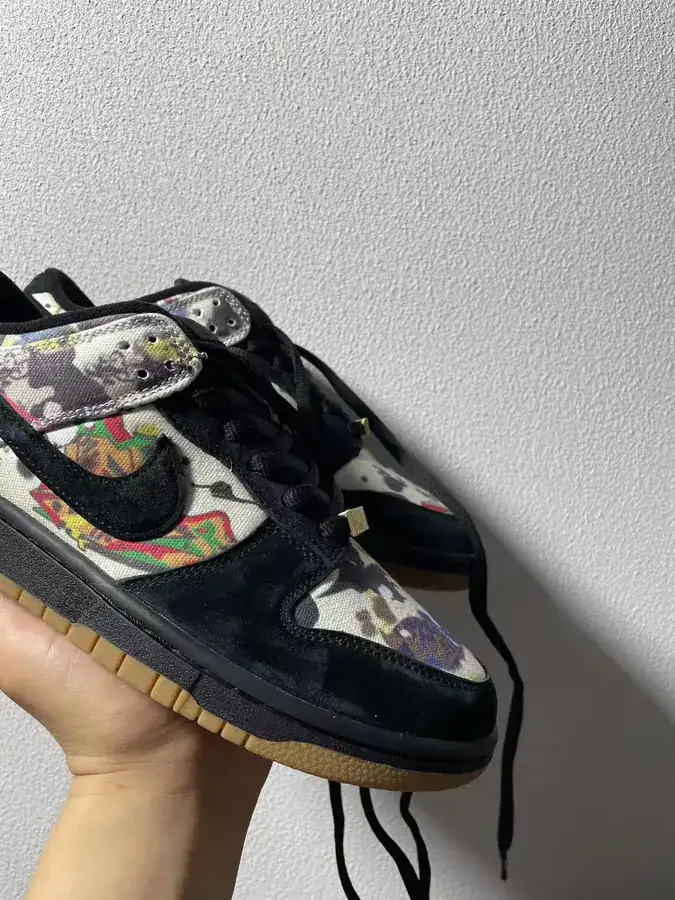 Supreme x Nike SB Dunk Low Black and Color