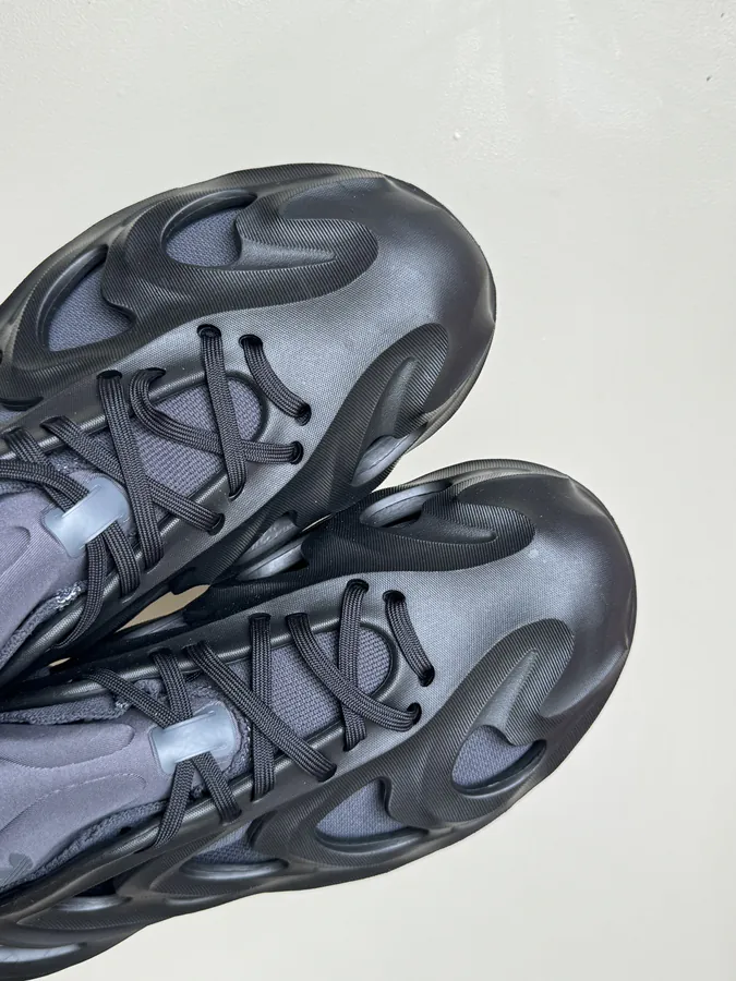 AdiFOM Q Black Mesh Sneakers