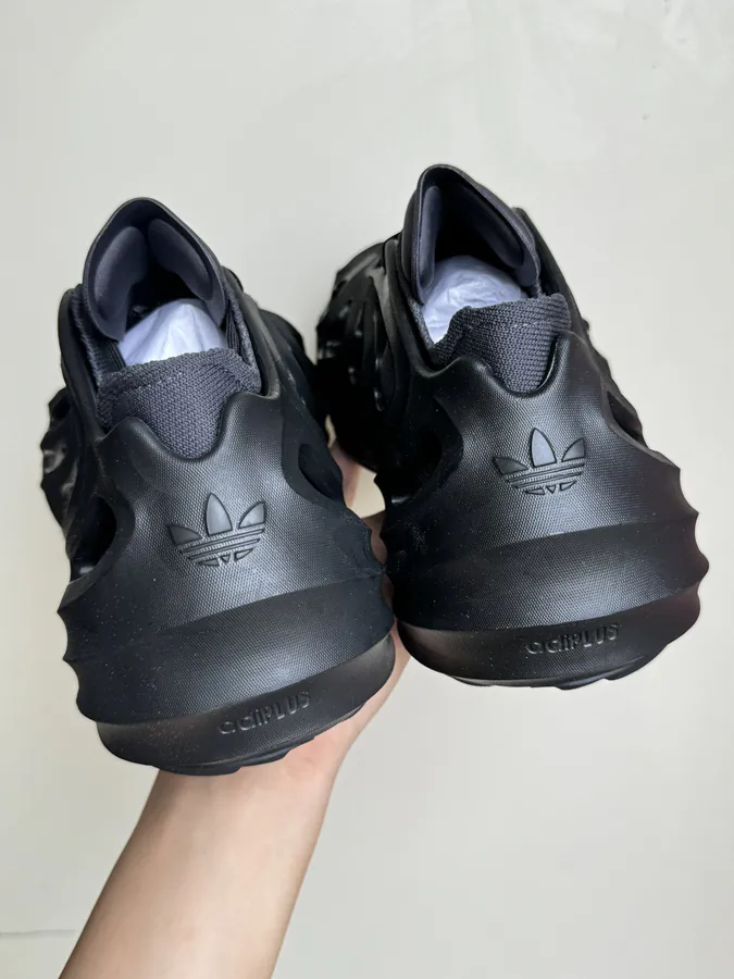 AdiFOM Q Black Mesh Sneakers