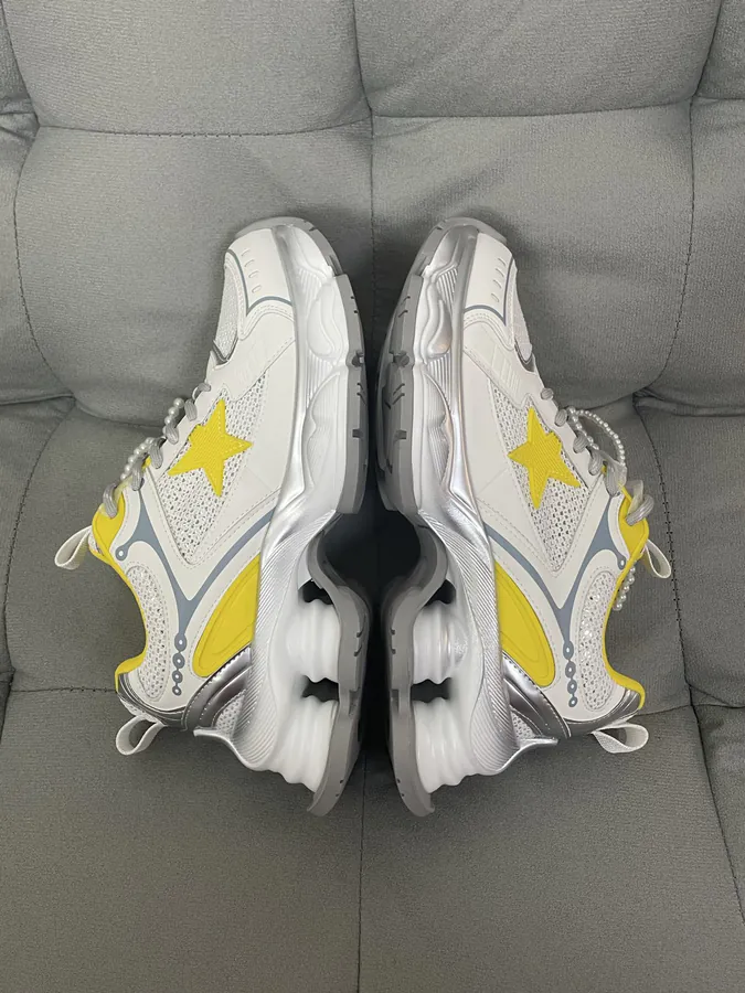 GG CC Casual Sneakers with Retro Thick Sole