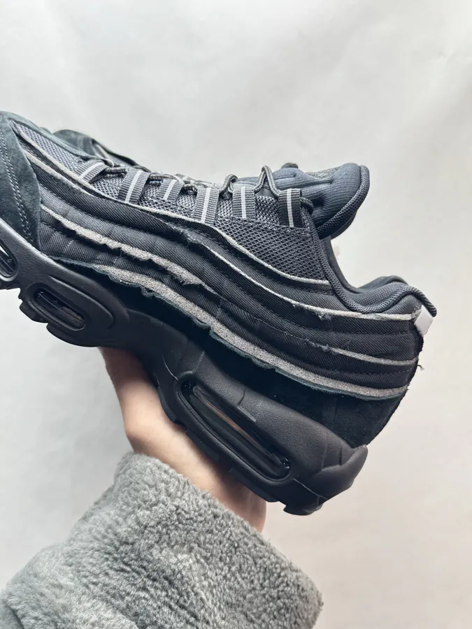 COMME DES GARCONS x Nike Air Max 95 Black Warrior