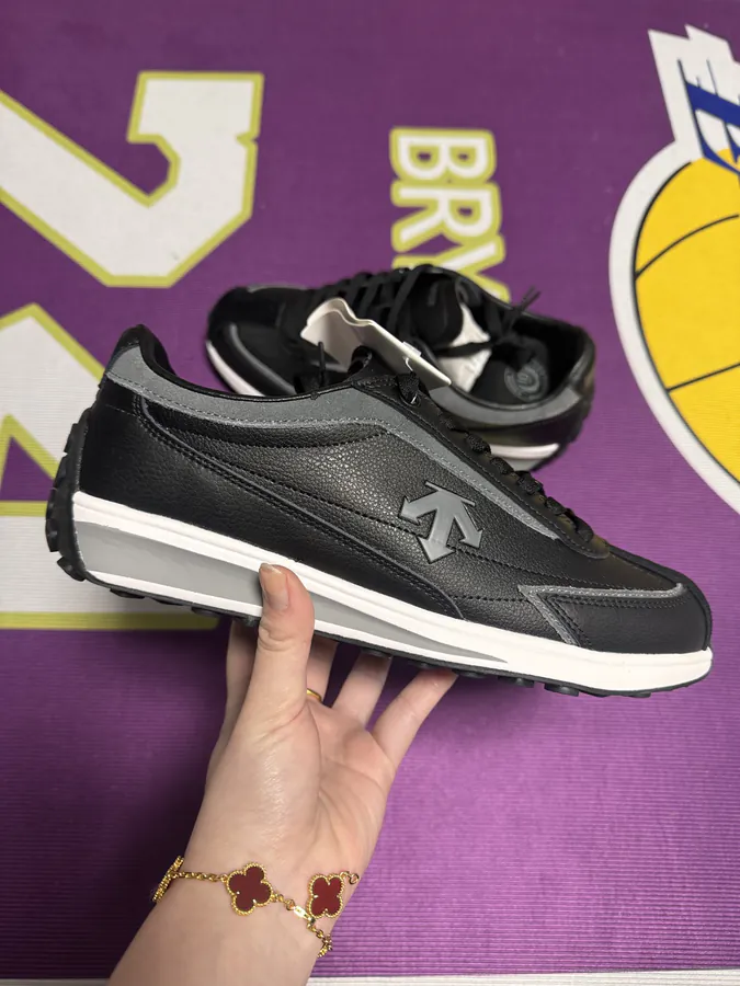 DESCENTE Cron Racer 'Yao Black Warrior' Functional Sneaker