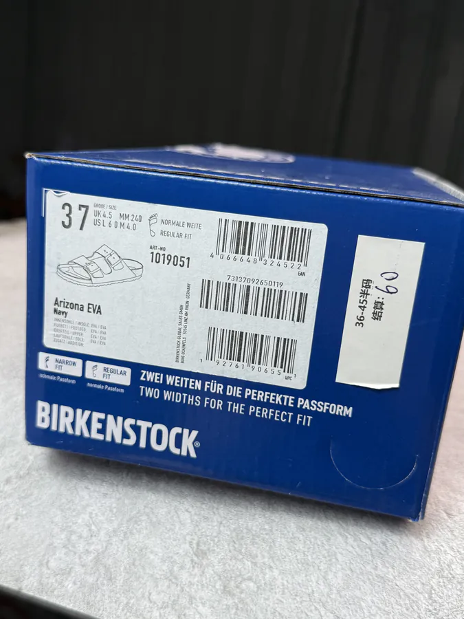 Birkenstock Arizona Navy Blue Summer Sandals