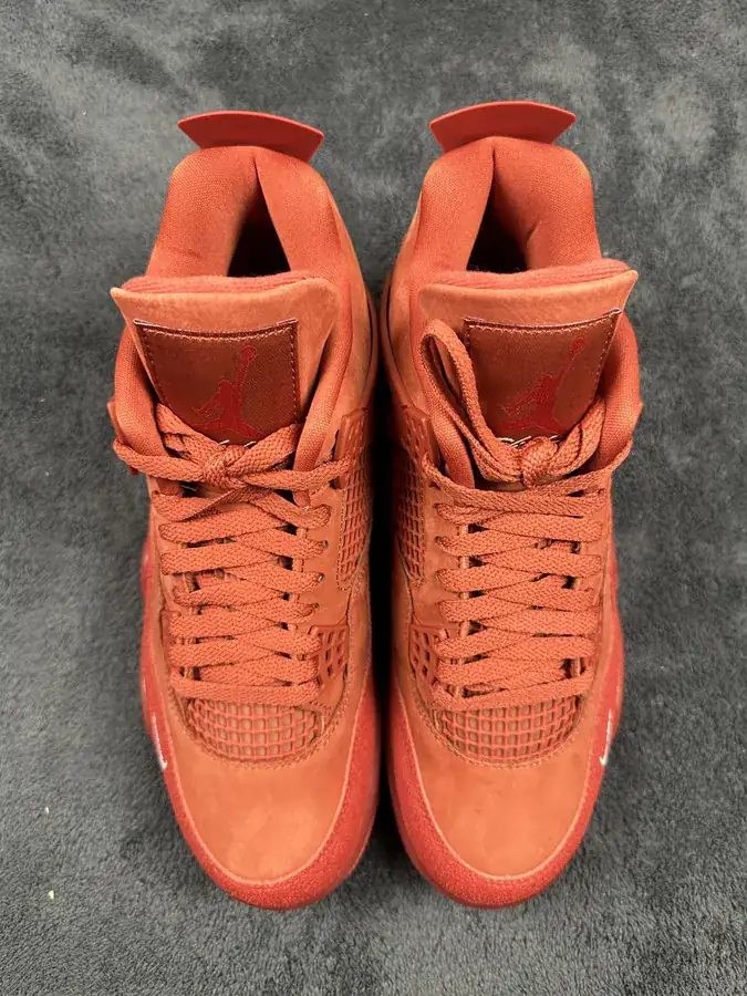 Nigel Syester x Air 4 OG 'Bri by Bri' Retro Basketball Shoes for Men
