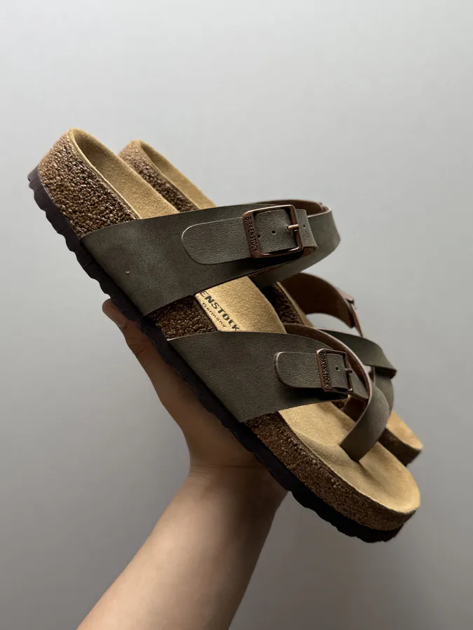 Birkenstock Mayari Moccasin with Genuine Leather Upper