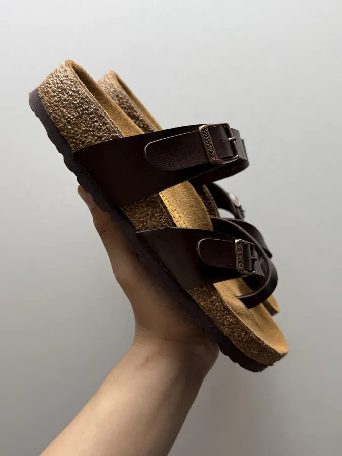 Birkenstock Original Brown Leather Sandals