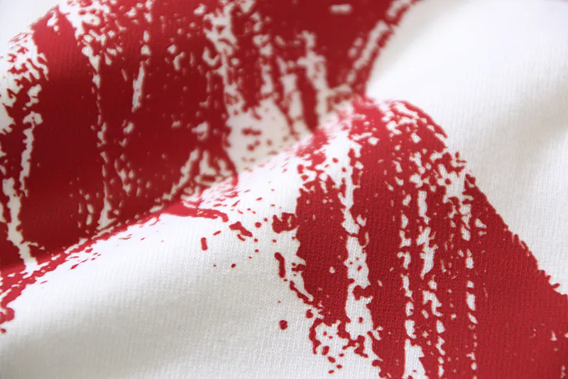 OFF WHITE Cotton Short Sleeve T Shirt with Arrow Logo Print