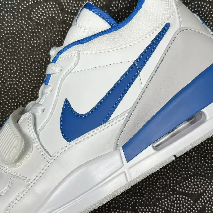 YS Low Top White Blue Color