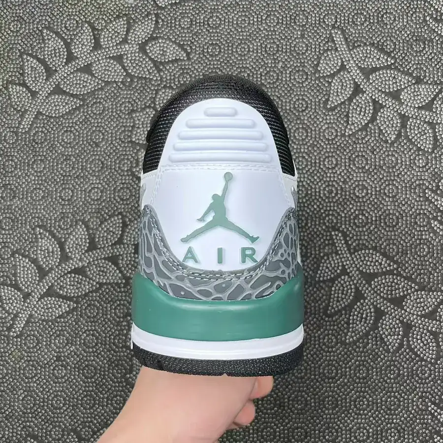 YS Original Sole and Upper 312 Low Top Black Green Color