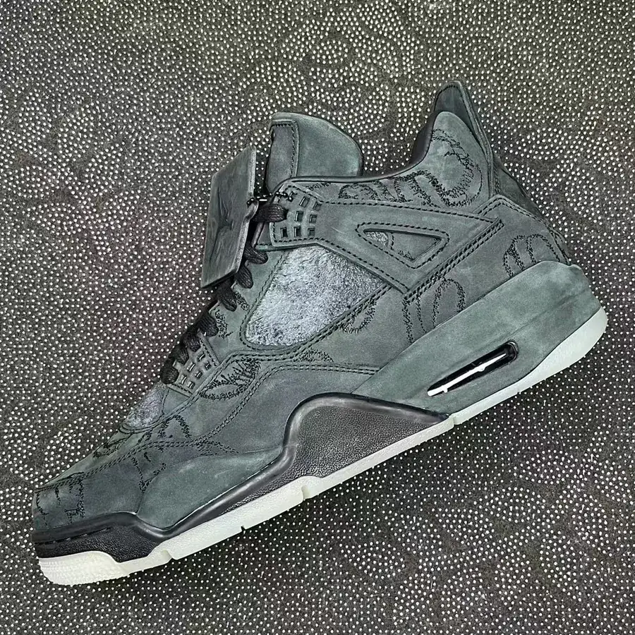 4 Kaws Gray Black Sneaker