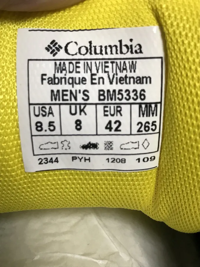 Columbia Outdry Brown Black