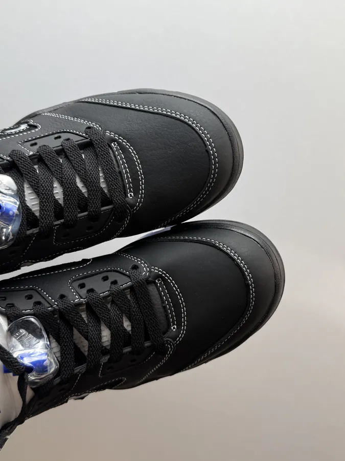 Awake x Air 5 Collaboration Black Blue Sneaker